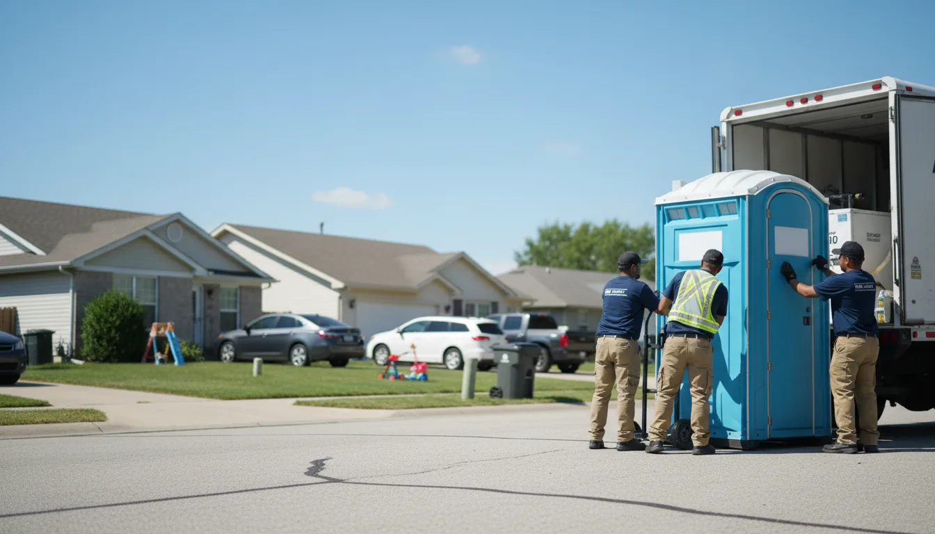 Standard Porta Potty Rentals in Sun City, KS near me